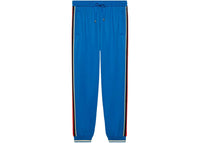 Gucci Technical Jersey Trackpants Blue