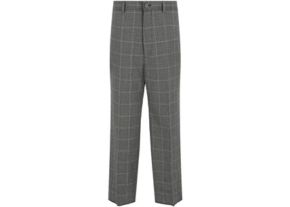 Gucci Wide-Leg Plaid Trousers Grey - product view 2