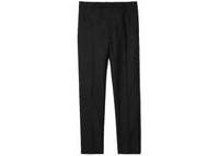 Gucci Wool Blend Twill Trousers Black