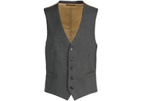 Gucci Wool Tailored Vest Dark/Grey