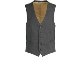 Gucci Wool Tailored Vest Dark/Grey