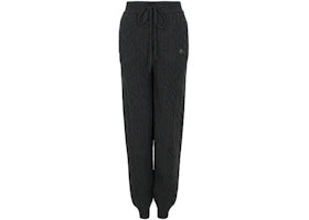 Gucci Woven Cashmere Joggers Black