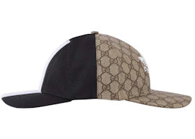 Gucci x Adidas Double Sided Baseball Hat Black/Beige - vue 360