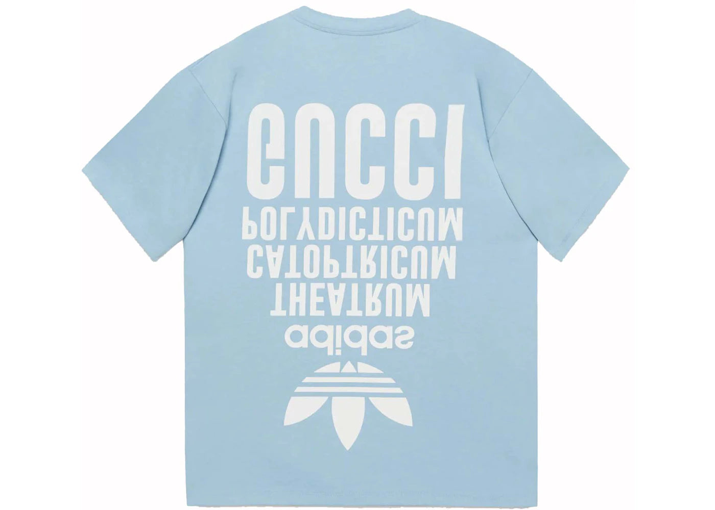 Gucci x Adidas T-Shirt Blue - vue secondaire B