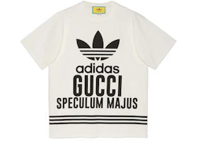 Gucci x Adidas T-Shirt White - authentic Gucci apparel
