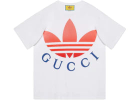 Gucci x Adidas T-Shirt White/Red