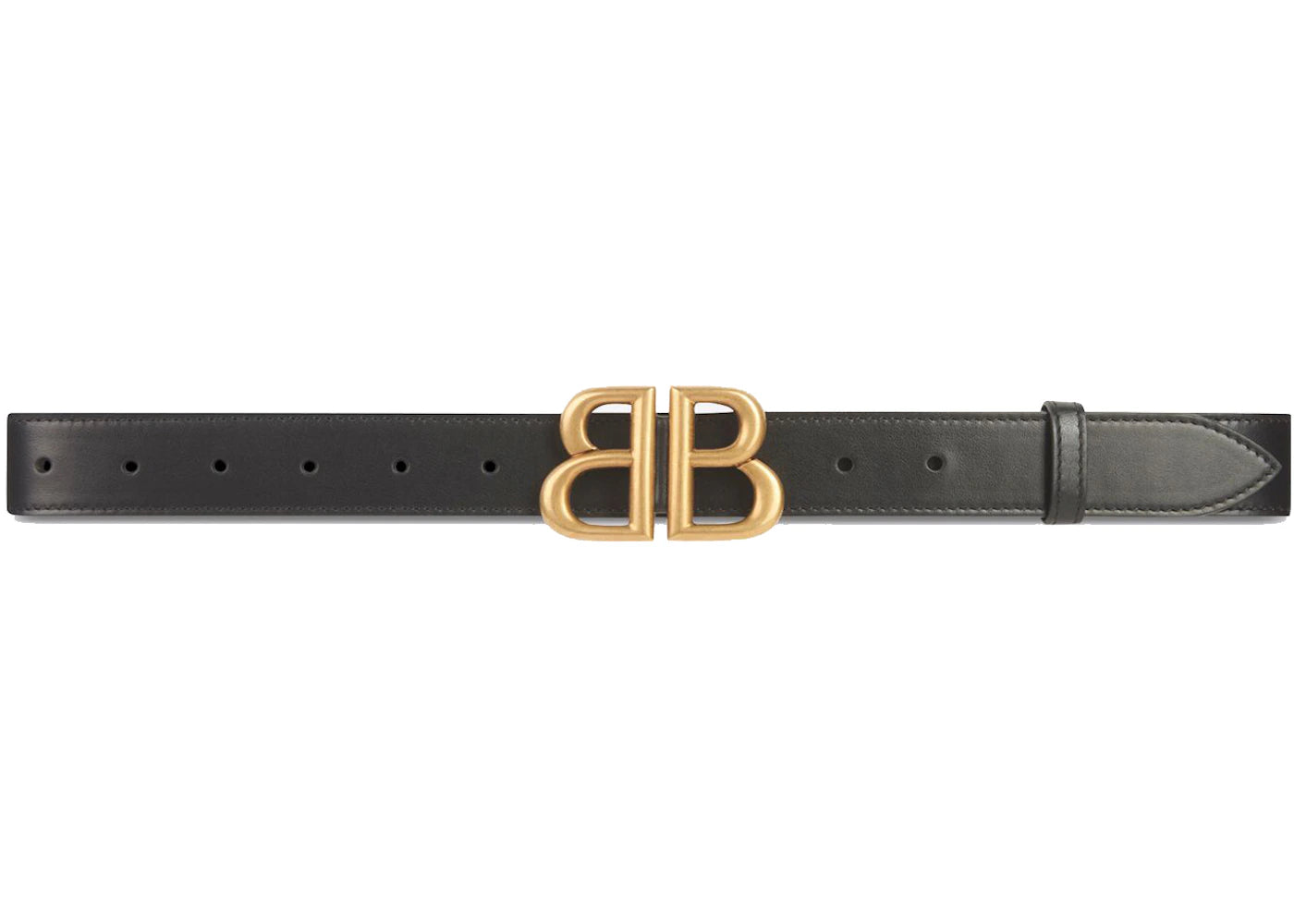Gucci x Balenciaga The Hacker Project Large BB Belt Black - vue secondaire A