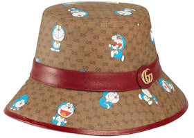 Gucci x Doraemon Bucket Hat Ebony/Beige - vue 360