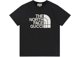 Gucci x The North Face Cotton T-shirt Black/White - vue 360