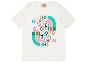Gucci x The North Face Cotton T-shirt White/Multicolor