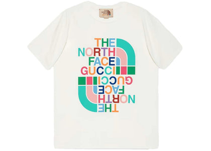 Gucci x The North Face Cotton T-shirt White/Multicolor - apparel view 2