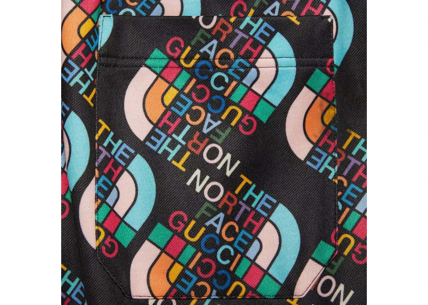 Gucci x The North Face Jogging Pants Black/Multicolor - vue secondaire B