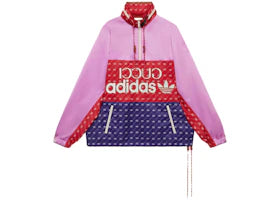 Gucci x adidas Acetate Jacket Pink/Red/Dark Blue