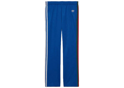 Gucci x adidas Cotton Jersey Sweatpants Cobalt Blue - apparel view 2