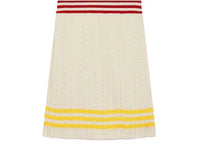 Gucci x adidas Cotton Skirt Ivory