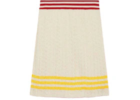 Gucci x adidas Cotton Skirt Ivory