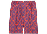 Gucci x adidas Macro GG Shorts Purple/Red