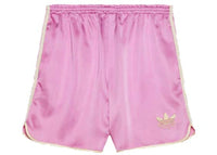 Gucci x adidas Trefoil Print Shorts Pink