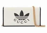 Gucci x adidas Wallet With Chain Off-White