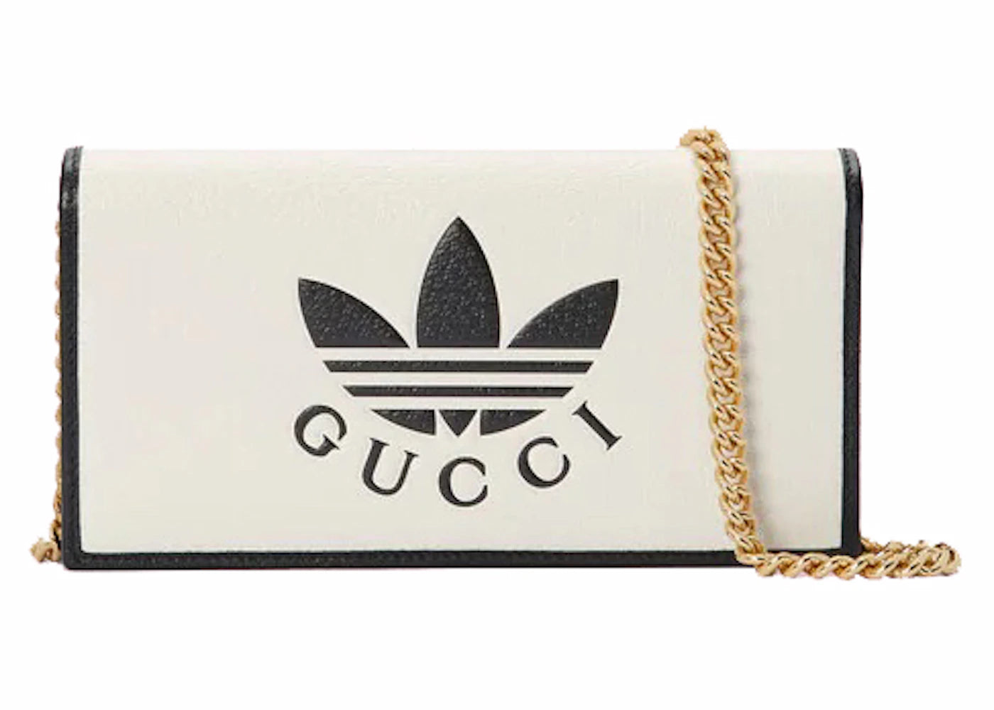 Gucci x adidas Wallet With Chain Off-White - vue secondaire A