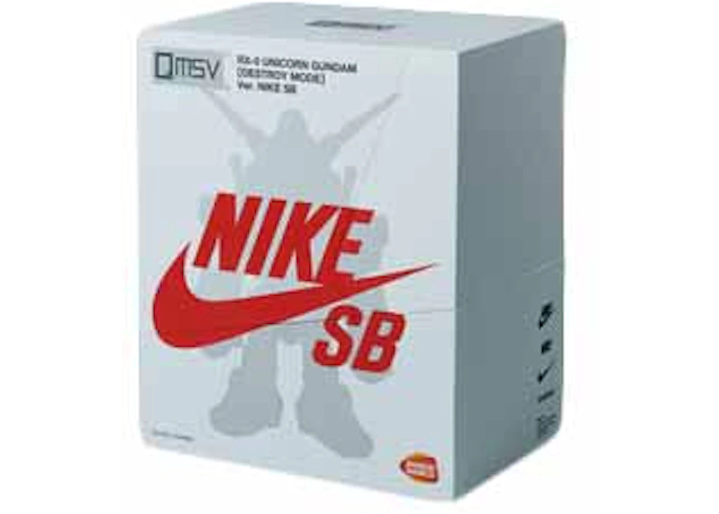 Bandai Gundam x Nike SB Unicorn QMSV RX-0 (Destroy Mode) Action Figure