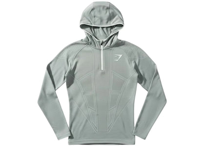 Gymshark Onyx V1 Hoodie Smokey Grey/Light Grey/White - authentic Gymshark apparel