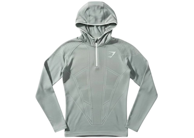 Gymshark Onyx V1 Hoodie Smokey Grey/Light Grey/White