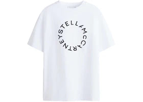 H&M x Stella McCartney Women's Oversized Printed T-shirt White - vue 360
