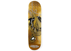 HUF x Spider-Man Issue 321 Deck Gold - vue 360