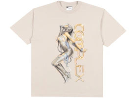 Hajime Sorayama x ComplexCon Gold Dust T-Shirt Light Brown