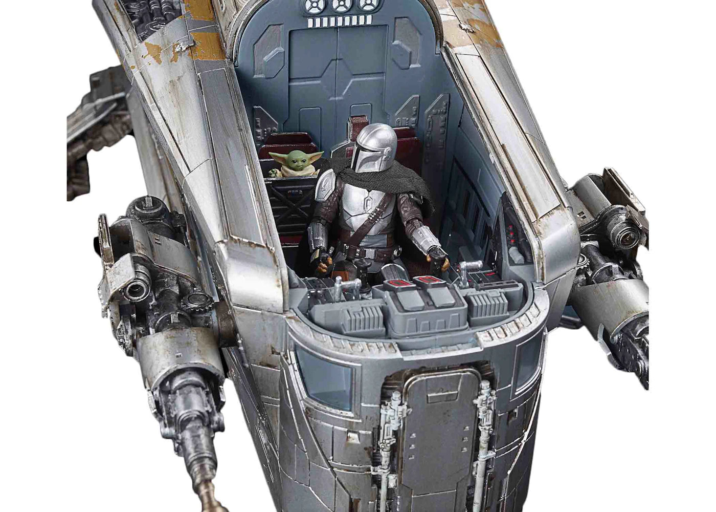 Hasbro Haslab Star Wars The Vintage Collection The Mandalorian Razor Crest Action Figure - vue secondaire B