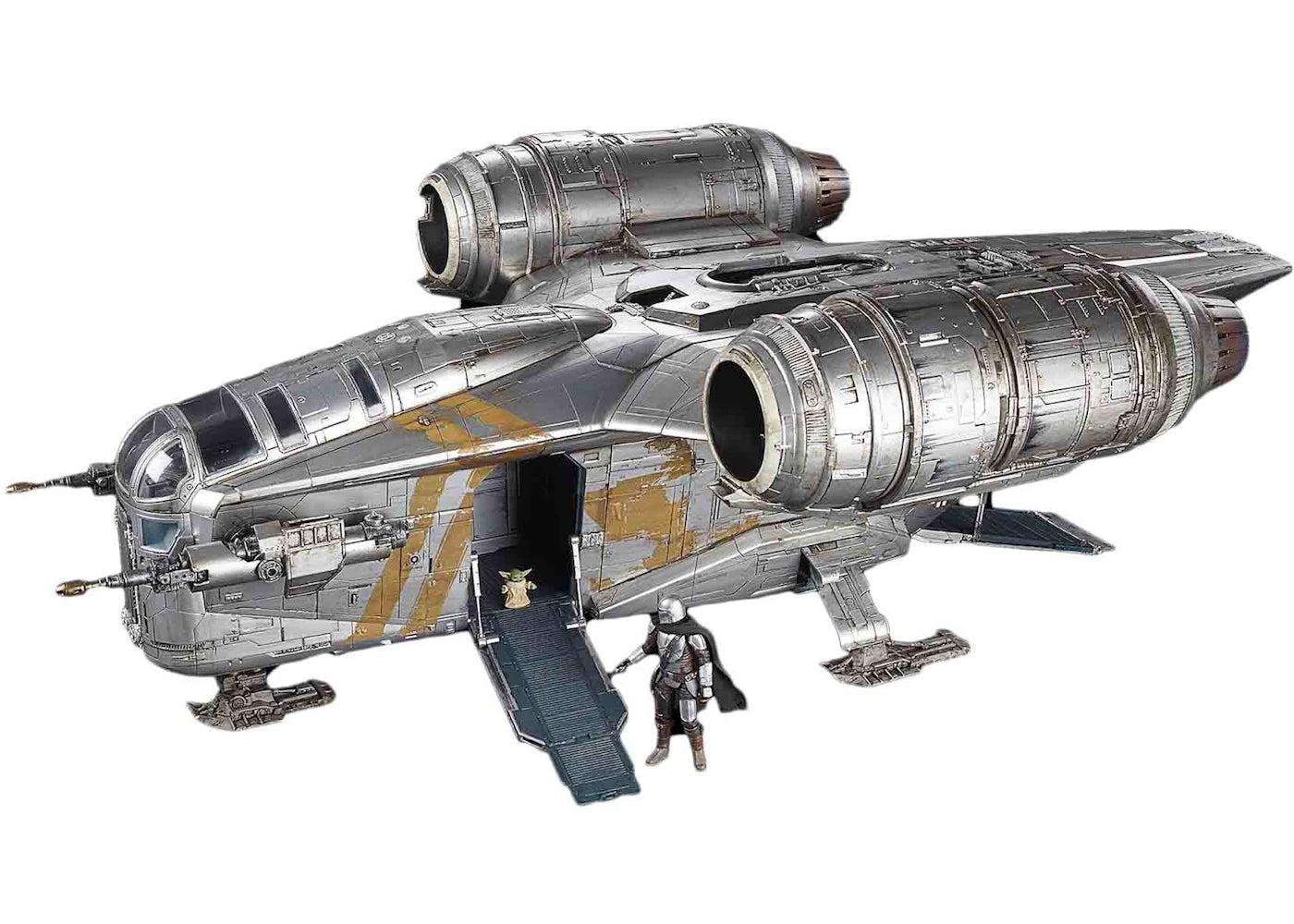 Hasbro Haslab Star Wars The Vintage Collection The Mandalorian Razor Crest Action Figure - vue 360