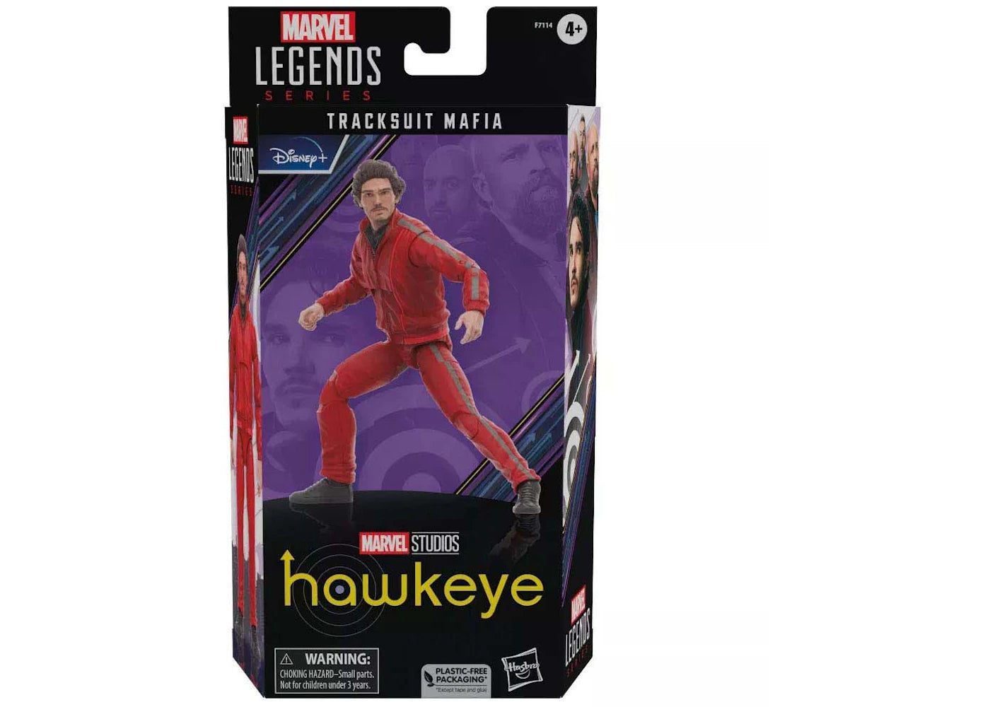 Hasbro Marvel Legends Series Hawkeye Tracksuit Mafia Target Exclusive Action Figure - vue secondaire A