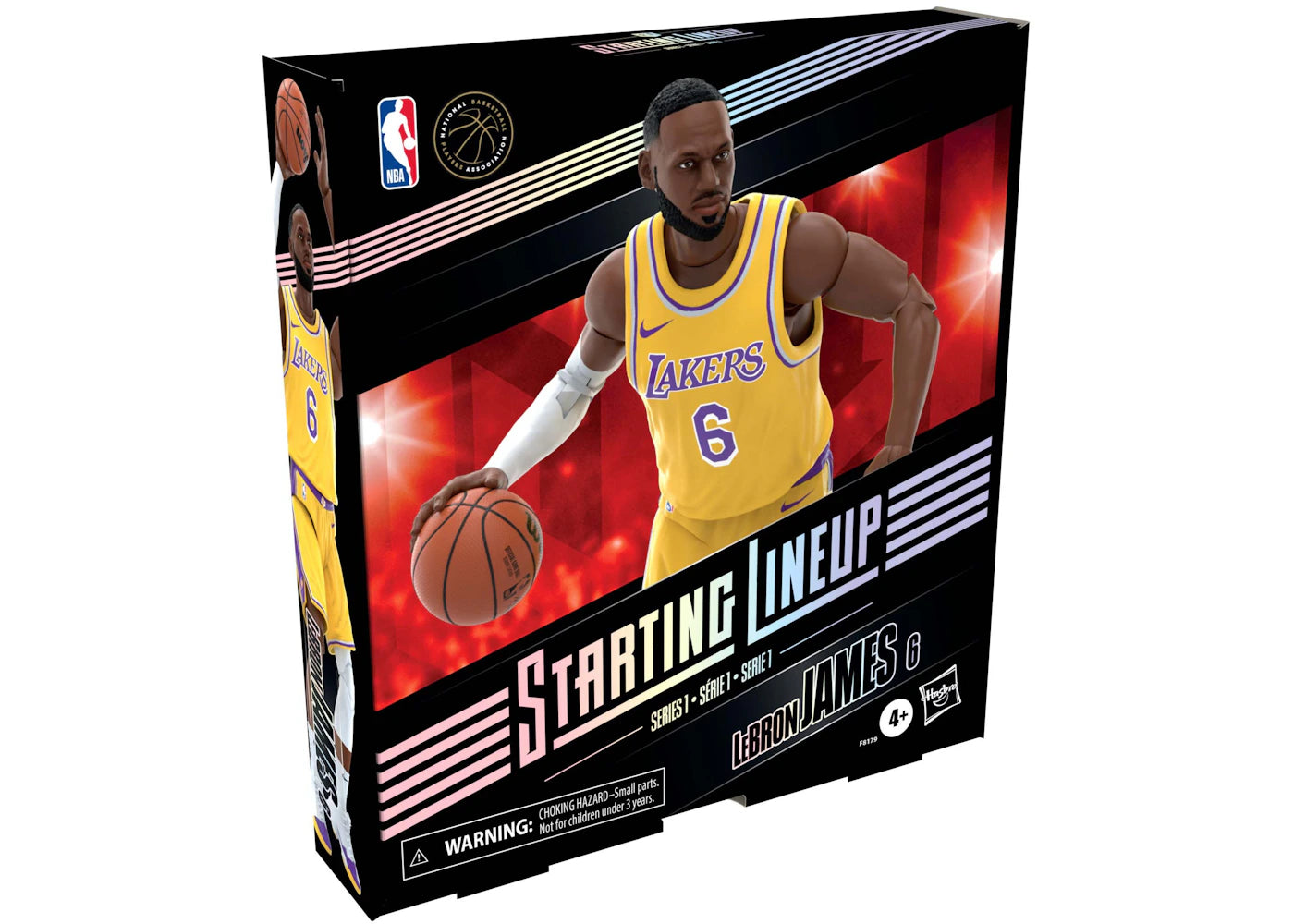 Hasbro Starting Lineup NBA Season 1 Los Angeles Lakers Lebron James Action Figure - vue secondaire A