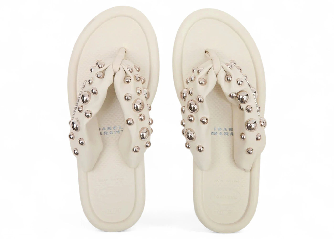 Havaianas x Isabel Marant Studs Sandals Beige - vue secondaire B