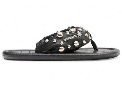Havaianas x Isabel Marant Studs Sandals Black - authentic Havaianas sneakers