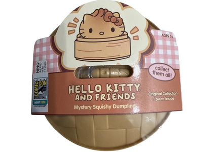 Hello Kitty and Friends Mystery Squishy Dumpling Original Collection SDCC 2026 Blind Box - authentic Hello Kitty product