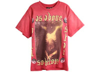 Hellstar As Above So Below T-shirt Red