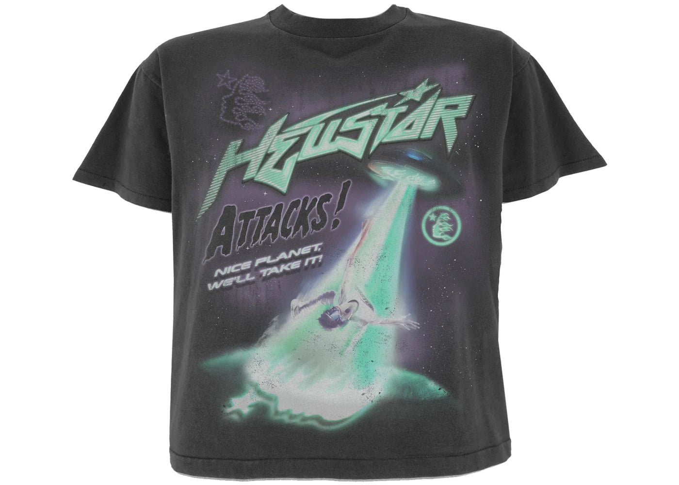 Hellstar Attacks T-Shirt Black - vue secondaire A