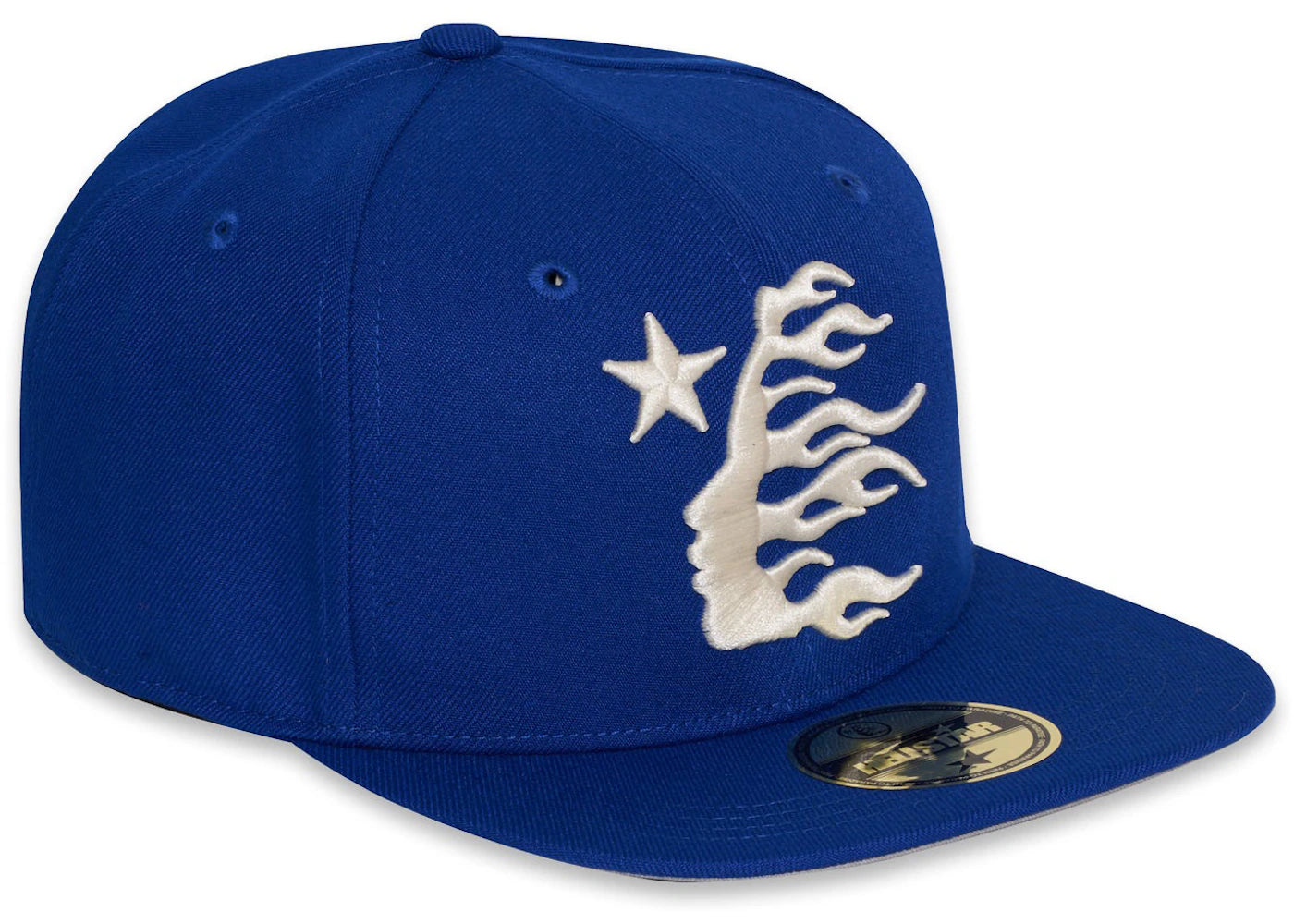Hellstar Baseball Fitted Hat Blue - vue secondaire A