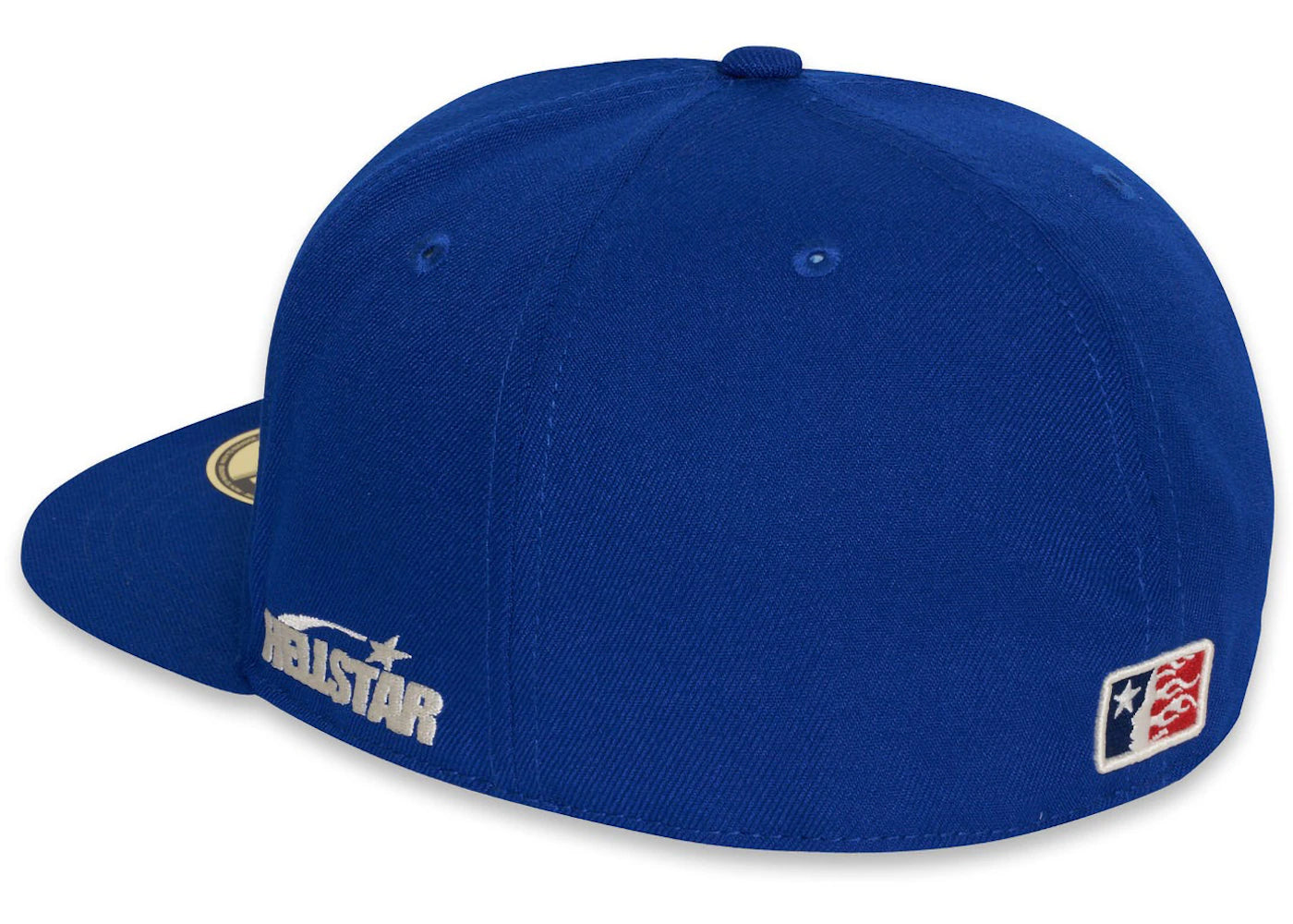 Hellstar Baseball Fitted Hat Blue - vue secondaire B