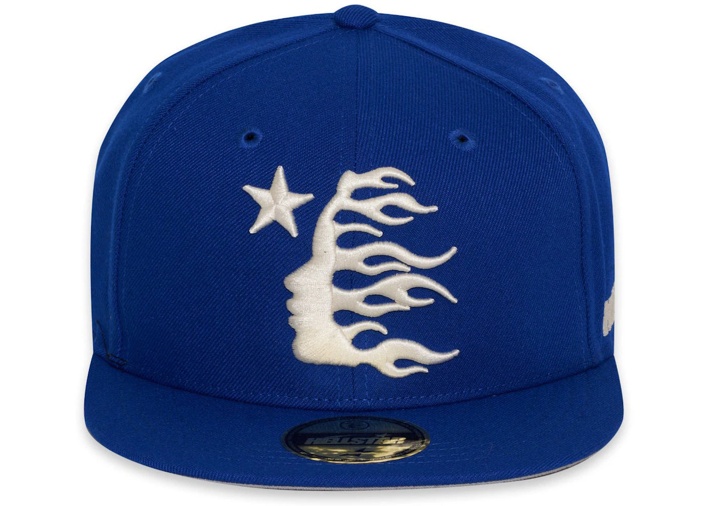 Hellstar Baseball Fitted Hat Blue - vue 360
