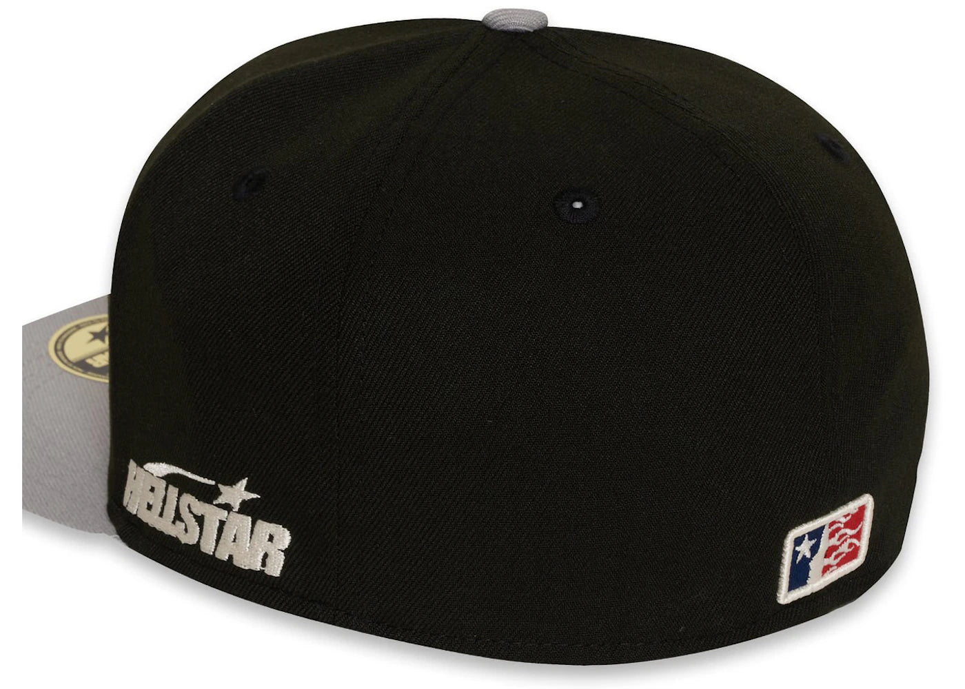 Hellstar Baseball Hat Fitted Black - vue secondaire B