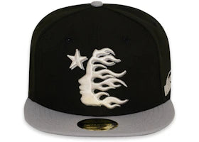 Hellstar Baseball Hat Fitted Black - vue 360