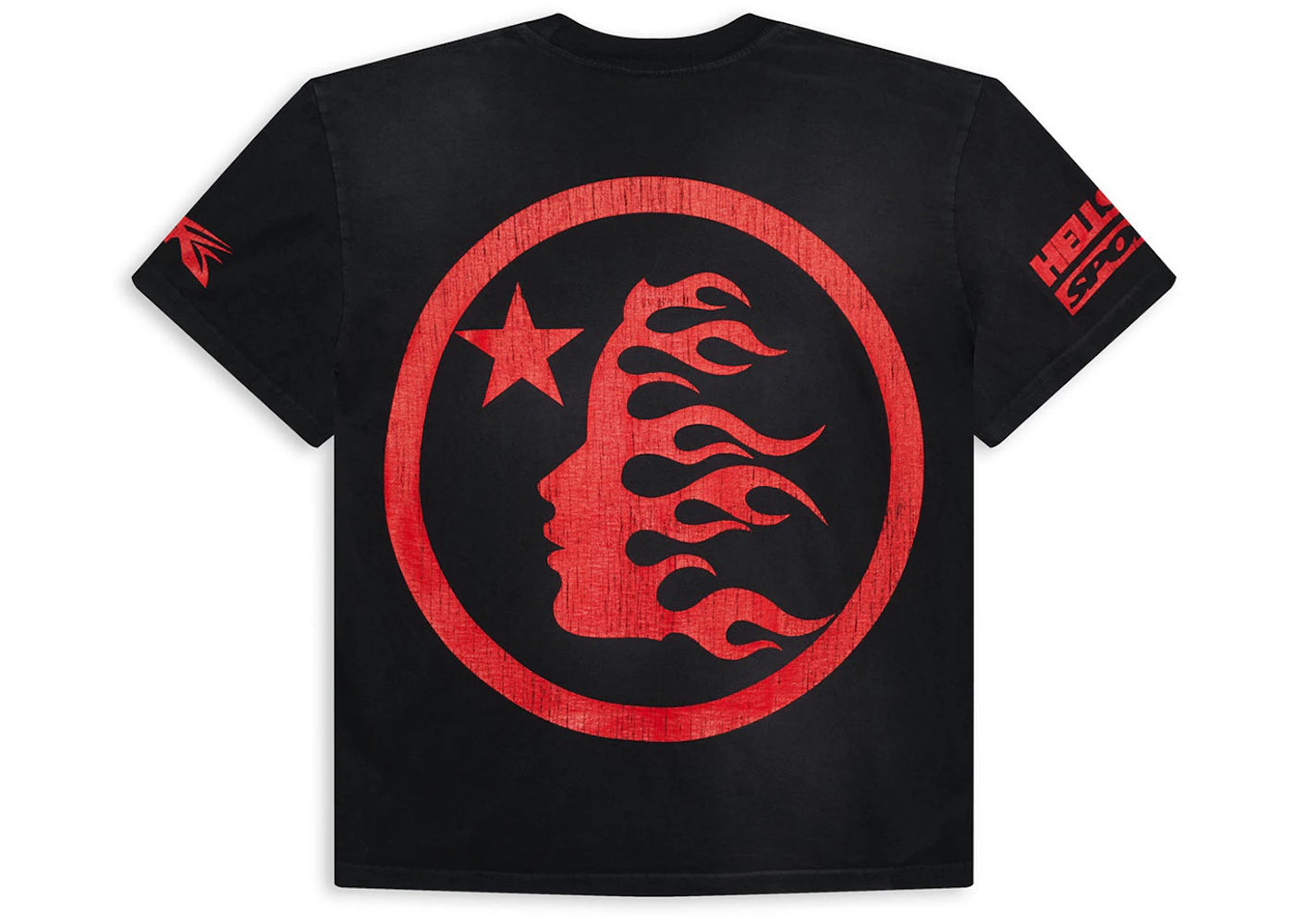 Hellstar Beat Us! T-shirt Red/Black - vue secondaire B