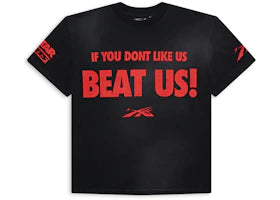 Hellstar Beat Us! T-shirt Red/Black - vue 360