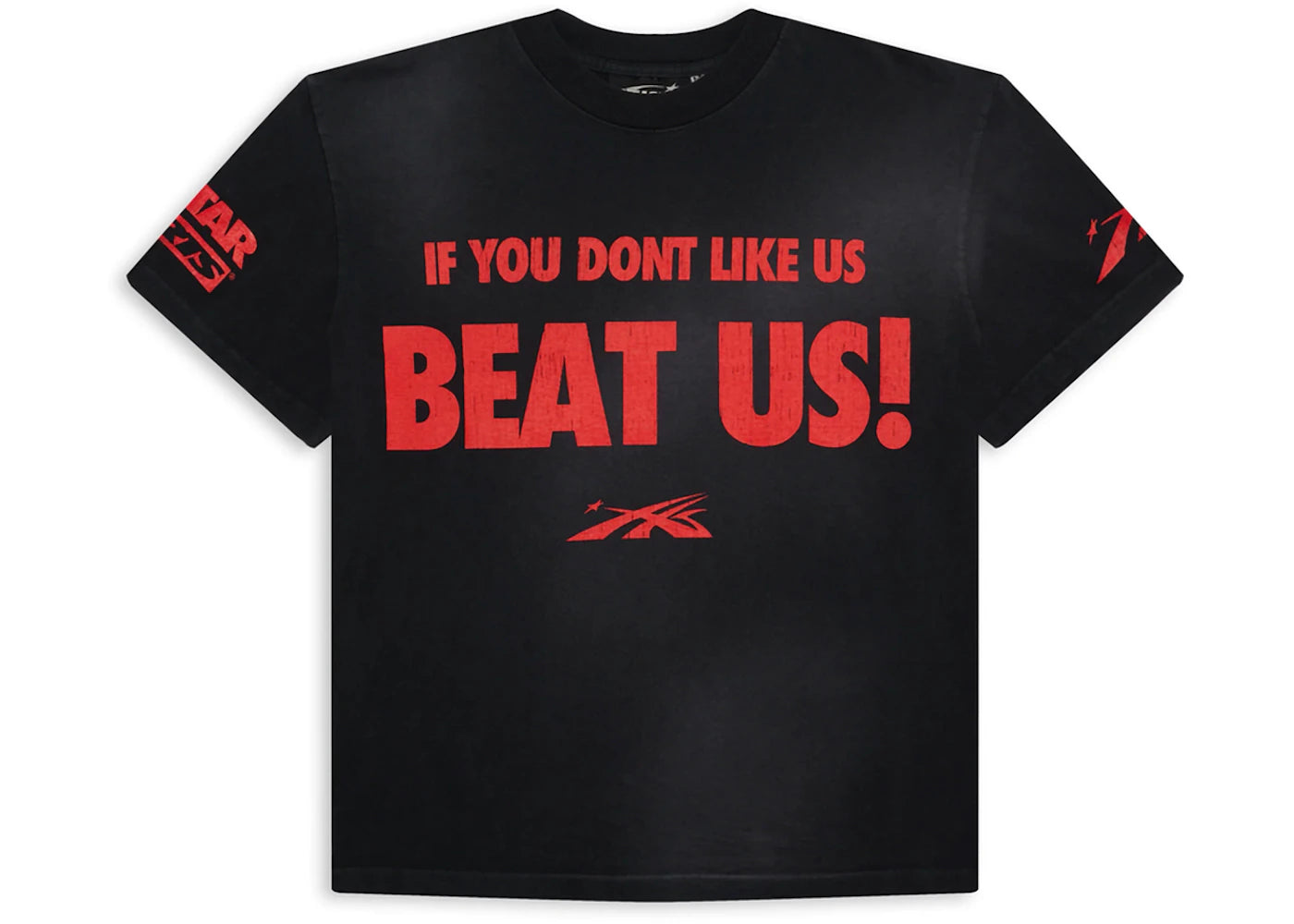 Hellstar Beat Us! T-shirt Red/Black - vue secondaire A