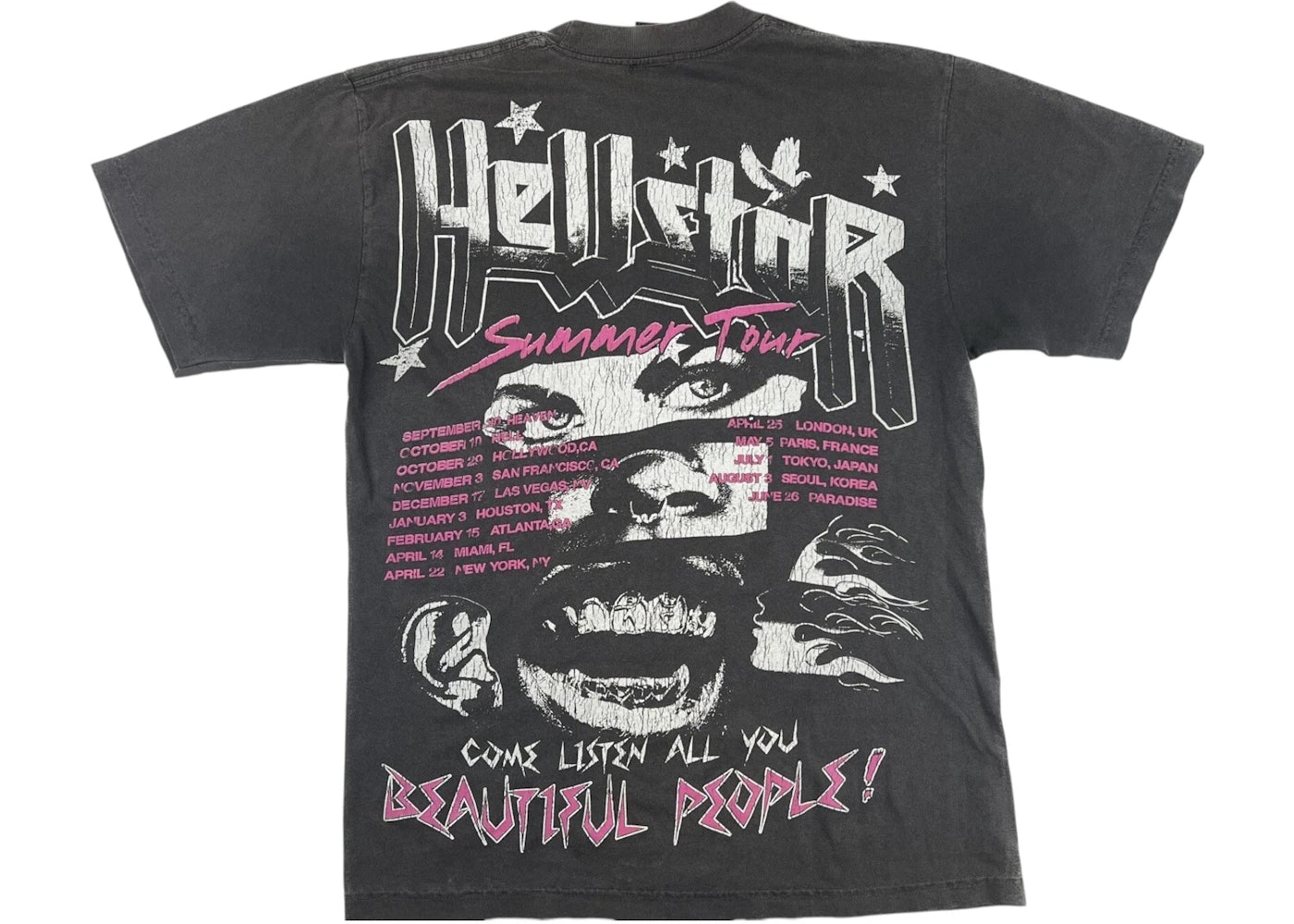 Hellstar Beautiful People T-shirt Black - vue secondaire B