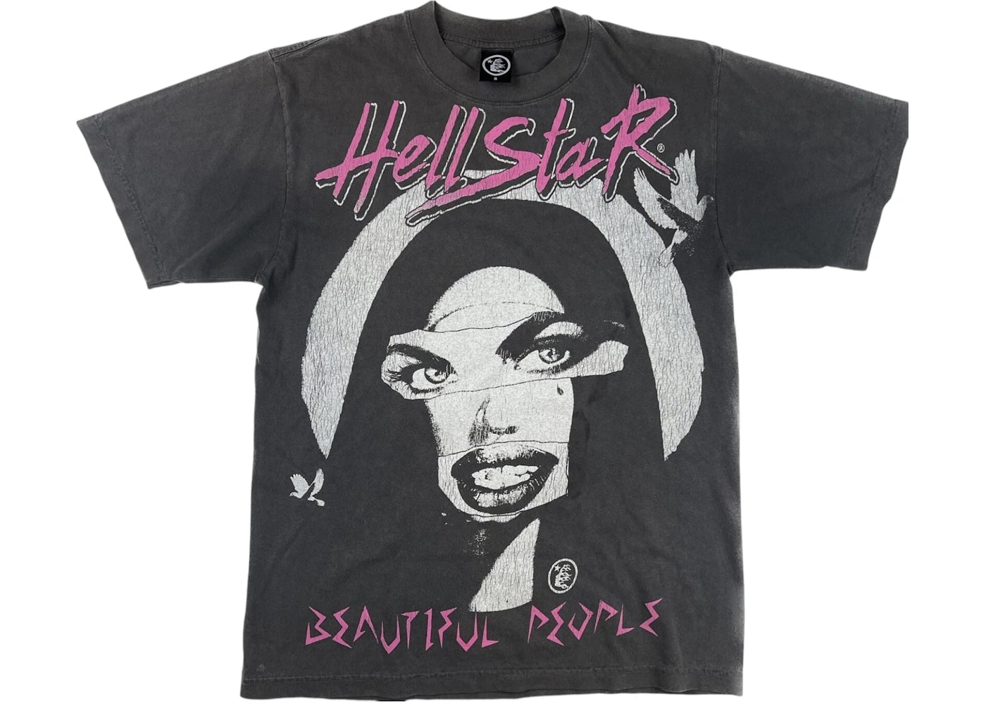 Hellstar Beautiful People T-shirt Black - vue secondaire A