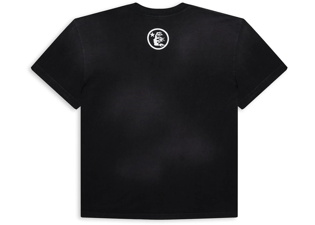 Hellstar Box Logo T-Shirt Green - vue secondaire A